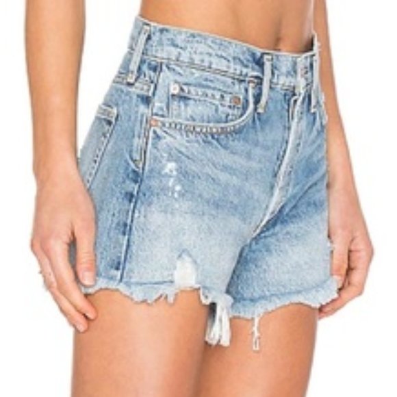 AGOLDE Parker Vintage Cut Off Short in Swapmeet 26 - Picture 5 of 16